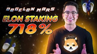 This is the most profitable DOGELON MARS coin STAKING ever 🚀 stake DOGELON crypto [upl. by Auqkinahs]