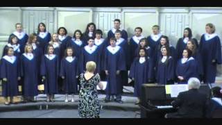 Ahrirang Arr Robert DeCormier performed by WACO High School Mixed Chorus [upl. by Monique]