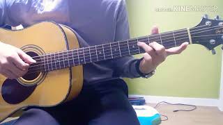 한요한  따릉이  쉬운 기타강좌  연주  guitar tutorial [upl. by Llenhoj878]