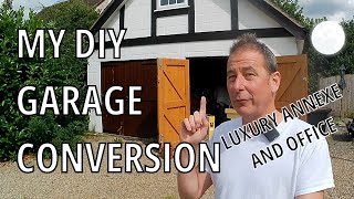 Garage Conversion UK DIY Project Luxury Annexe [upl. by Heathcote]