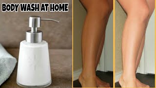 DIY BODY WASHFull body whitening and glowing body washHomemade body wash [upl. by Fagin]