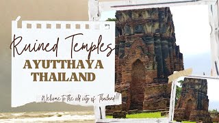 🔴RUINED TEMPLES  AYUTTHAYA THAILAND Thailand TheRuinsOfThailand [upl. by Kinsler123]