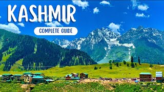 Kashmir Tour Complete Guide  All Information About Kashmir Trip [upl. by Rosenblatt]