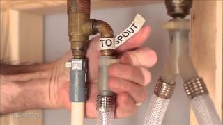 Installing Moens 3Hole Adjustable Roman tub valve featuring DuraGrip™ [upl. by Airod]