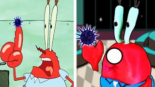 SpongeBob Removing An Urchin In Among Us Part 2 [upl. by Allred696]