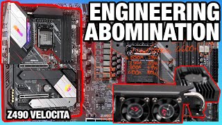 Huge Disappointment ASRock Z490 Velocita Motherboard PCB Review [upl. by Idram]