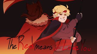 The Red means I love you  Tragedy of 3rd life Animation [upl. by Odrawde]