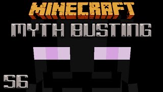 Enderman Revisited Minecraft Myth Busting 56 [upl. by Llehcsreh]