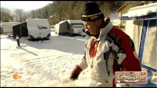 Wintercamping Tirol quotZDFReportagequot live vom AktivCamping Prutz  Tirol [upl. by Adner32]