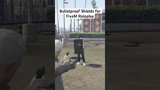 Bulletproof Shields for FiveM Roleplay gtaonline gta gtav fivem police rp fivemrp [upl. by Isaiah]