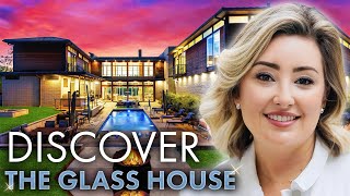 TOUR the Stunning GLASS HOUSE 360Degree Luxury in Dallas Texas  Dallas Texas Real Estate [upl. by Bergwall]