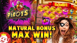 🔥 10000X PIROTS MAX WIN 🦜 NATURAL BONUS TRIGGER [upl. by Lambart]