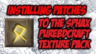 Installing Mod Patches Into Sphax Texture Pack Tekkit Yogbox Etc [upl. by Yrian]