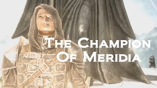 Skyrim builds  The Champion of Meridia [upl. by Ymerej848]