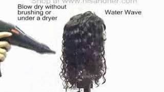 His amp Her Hair  How to weave Water Wave hair extensions at wwwhisandhercom [upl. by Valeda]