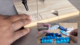 Beginner Scroll Saw Tutorial  Easy Beginner Scroll Saw Project [upl. by Ackler78]