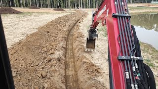 Trenching In A Power Line Composting And Another Basement Error To Fix [upl. by Graff]