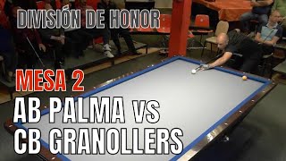 5ª J DIV HONOR AB PALMA vs BC GRANOLLERS  M 2  T 202324 [upl. by Brainard]