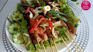 BROCHETTES MIXTES  SAUCISSES ET MERGUEZ [upl. by Feinberg621]