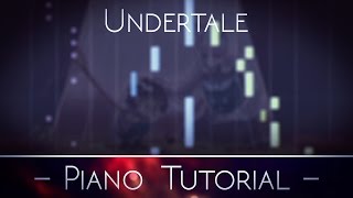 DOWNLOADUndertale  Uwa So Temperate♫OST 006  Piano TUTORIAL [upl. by Nosac]