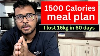 My 1500 Calorie Meal Plan Full day of eating [upl. by Yduj]