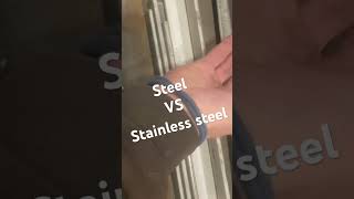 Steel vs stainless steel physics diy magnettricks fun [upl. by Lashoh944]