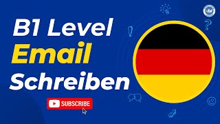 German Language Goethe Zertifikat B1 Email Schreiben  Vid  1  germansikho [upl. by Ocir214]