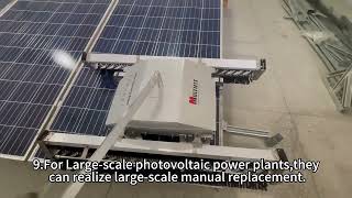 How does Tank Solar Robot MRT1 walk [upl. by Atteuqnas]