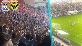 Coventry City Score 96TH MINUTE WINNER against Oxford United [upl. by Anipsed]