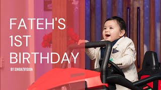 FATEHS 1ST BIRTHDAY  BEST PUNJABI CINEMATIC HIGHLIGHT 2023  PUNJABI BABY BIRTHDAY SONGS [upl. by Sosna]