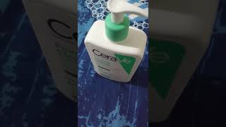 Cerave Foaming Facial Cleanser🧴🧪 Best Facewash For Oily Acne Prone Skin 🤔shorts [upl. by Marvella]