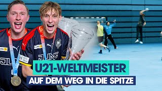 “Der kann bis zur Decke springen”  U21Weltmeister in Gummersbach  quotAuf dem Sprungquot [upl. by Norred]