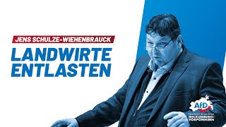 Jens SchulzeWiehenbrauck  Landwirte entlasten [upl. by Ahsiemal]