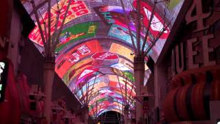 Fremont Street Experience Las Vegas Light Show Full HD [upl. by Cartwright]