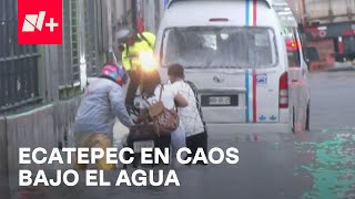 Lluvias Vuelven a Inundar Varias Colonias en Ecatepec Edomex [upl. by Jews]