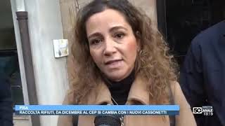 Ambiente al Cep parte la distribuzione delle tessere per accedere ai cassonetti automatici [upl. by Hermosa]