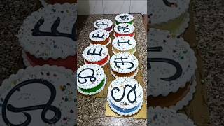 New alfavet name cake deepahikashorts ytshorts ytviral trending viralvideo public cake [upl. by Norean]