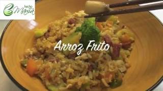 ARROZ FRITO ARROZ CHINORecetas NutritivasHECHOxMAMÁ [upl. by Anstice]