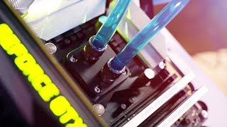 I tried watercooling an overclocked 8700k with a 19 waterblock [upl. by Netniuq]