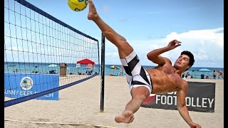 Team USA will demonstrate footvolley at the Rio Olympics [upl. by Nehgaem]