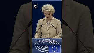 Ursula von der Leyen alerta a UE de aumentar capacidad militar [upl. by Lonna49]