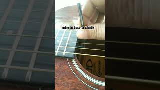 quick fret buzz fixing [upl. by Thamos374]