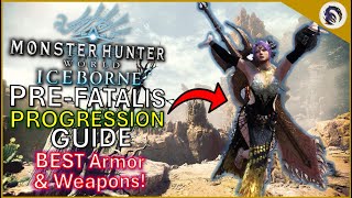 MHW Iceborne Full Progressional Set Guide 2024 NO FATALISSAFIKULVEALATREON NEEDED [upl. by Nibaj]