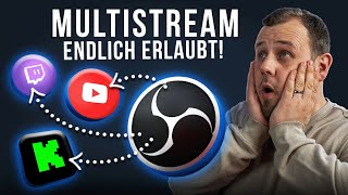 WIE ihr JETZT einen TWITCH MULTISTREAM zu YouTube und Kick einrichten könnt [upl. by Drida]