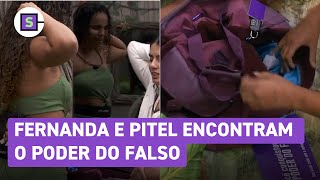 BBB 24 Fernanda e Pitel encontram o Poder do Falso e decidem que ficará com o poder [upl. by Charlie]