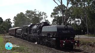 Steam Locomotive 6029  East Gates Thirlmere  March 2024 [upl. by Yecram]