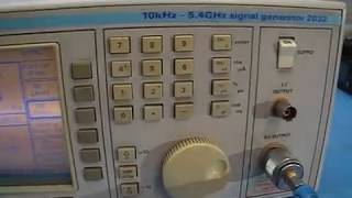 Marconi IFR 2032 Signal Generator Patentix [upl. by Rabbi]