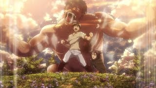 Eren Coordinate Ability SceneAttack On Titan Season 2 HD ENG SUB [upl. by Nereen]