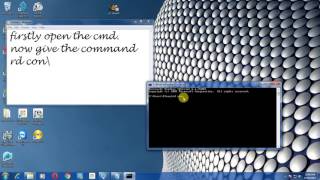 how to delete con folder using cmd [upl. by Inalaek24]