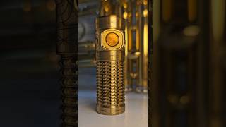 Olights latest brass instrument is a work of art olight flashlight [upl. by Einnel]